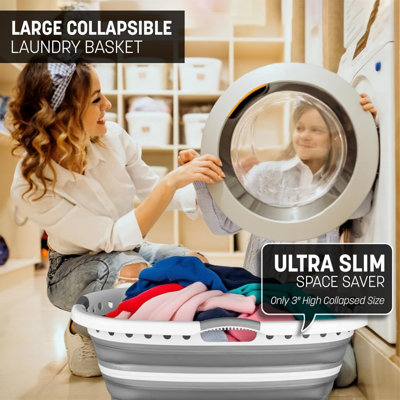 Plastic Fire Resistant Laundry Room Organiser with Wheels