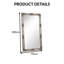 Solid Wood Rectangle Mirror-664306722