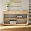 Canapé et tables consoles avec rangement