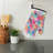 Paint Splashed Hearts Oven Mitt Cotton Twill