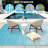 Waterproof Reversible Outdoor Patio Rug Plastic Straw Mat, UV Resistant, Durable for Backyard, Deck, RV, Camping, Porch, Beach, Pool-410855442-410855446
