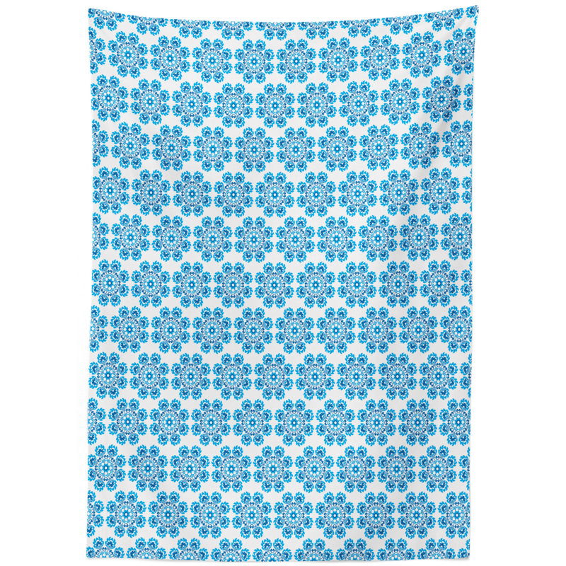 Ethnic Tablecloth, 84" L x 60" W