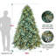 Arbre de Noël pré-éclairé en épinette bleue en PE / PVC, branches à ouverture automatique et support en métal-1629679334