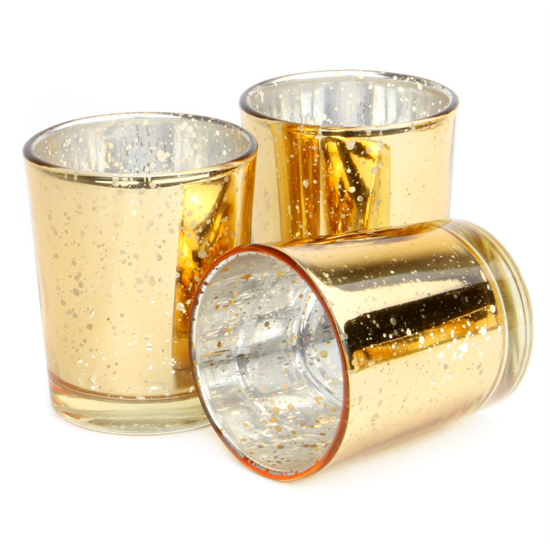 Unscented Tealight Candle, Gold