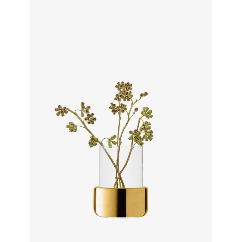 Aurum Votive Candle Holder, 3.25" H x 3.75" W x 3.75" D