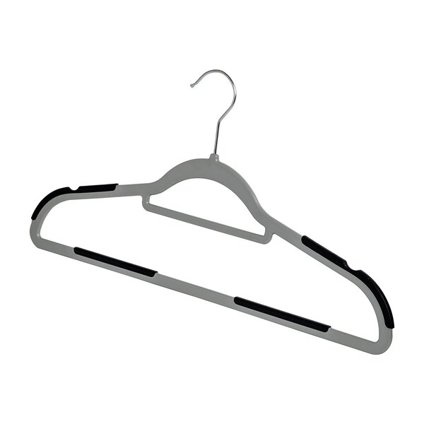 SereneLife Plastic Non-Slip Standard Hanger for Dress/Shirt