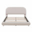Lit plateforme en tissu d'ameublement Teddy-592430462
