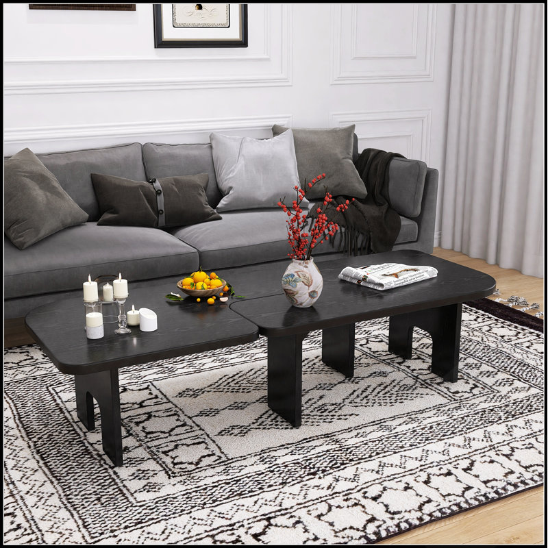 Ensemble de tables basses gigognes Modern Modern