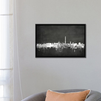 " Blackboard Skyline Series: Washington, D.C., USA " by Michael Tompsett
