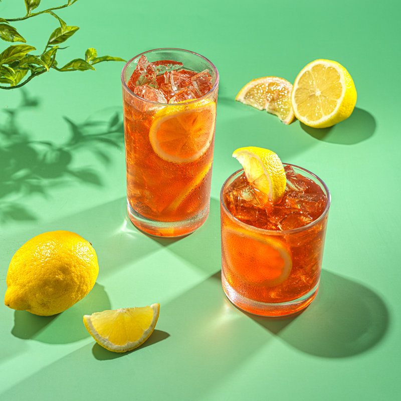 Alain Clear Glass 8-Piece Highball and Lowball Set