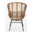 Chaise de patio avec coussins Frazer-70789121-70789120