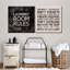Laundry Room Rules, reproduction d'art sur toile-92763248