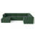 Polyester vert est en rupture de stock