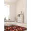 Tapis rouge tadjik 2 pi 8 po x 4 pi 5 po