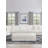 Upholstered Rectangular Storage Ottoman Ivory