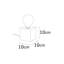 Lampe de table 3,94 po Hendrick Brown-2143204535
