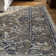 Harwood Oriental Cotton Grey/Blue Area Rug