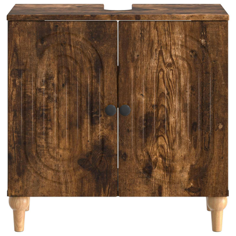 Under Sink Cabinet, Smoked Oak