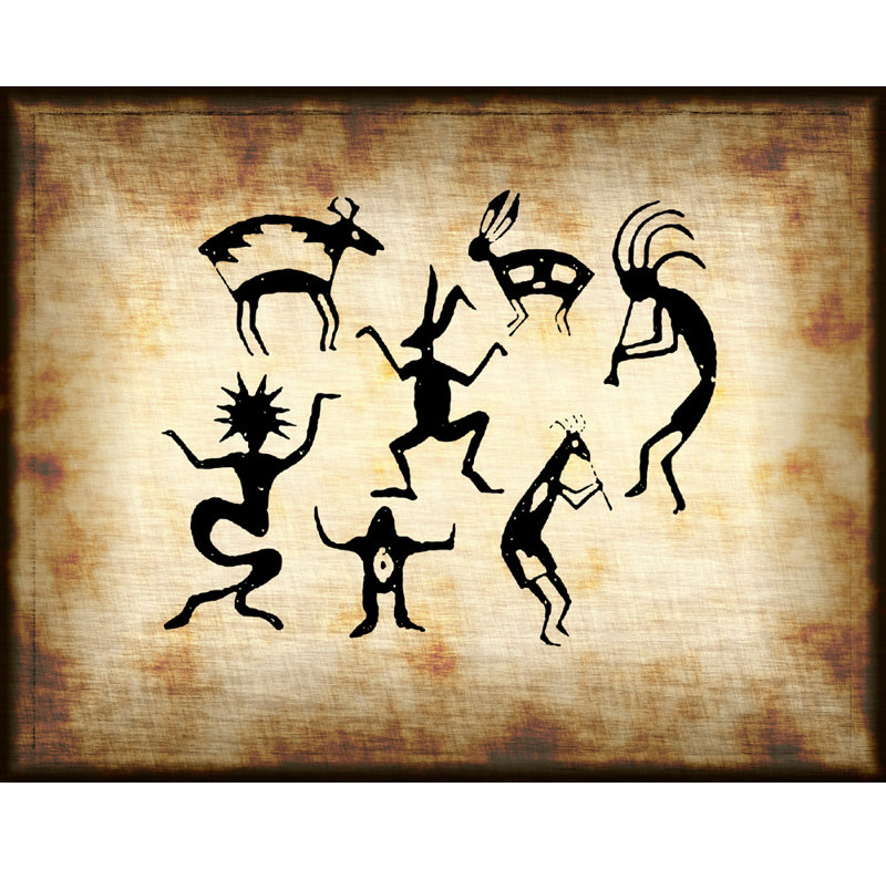 Petroglyph I, 19'' H x 24'' W
