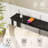 Narrow Console Sofa Table with Outlet-1229819856-1229819862