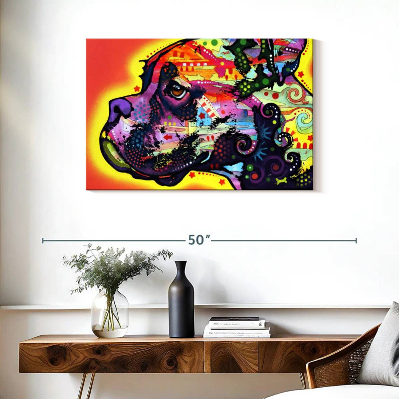 Brampt Profile Boxer, 24" H x 36" W