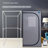 Portable Grey Mini Plus Style Steam Sauna Tent–Personal Home Spa, With Steam Generator, Remote Control, Foldable Chair, PVC Pipes. Easy To Install,Fast Heating, With FCC & UL Certification