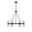 Lustre 12 lumières Baesel en noir mat