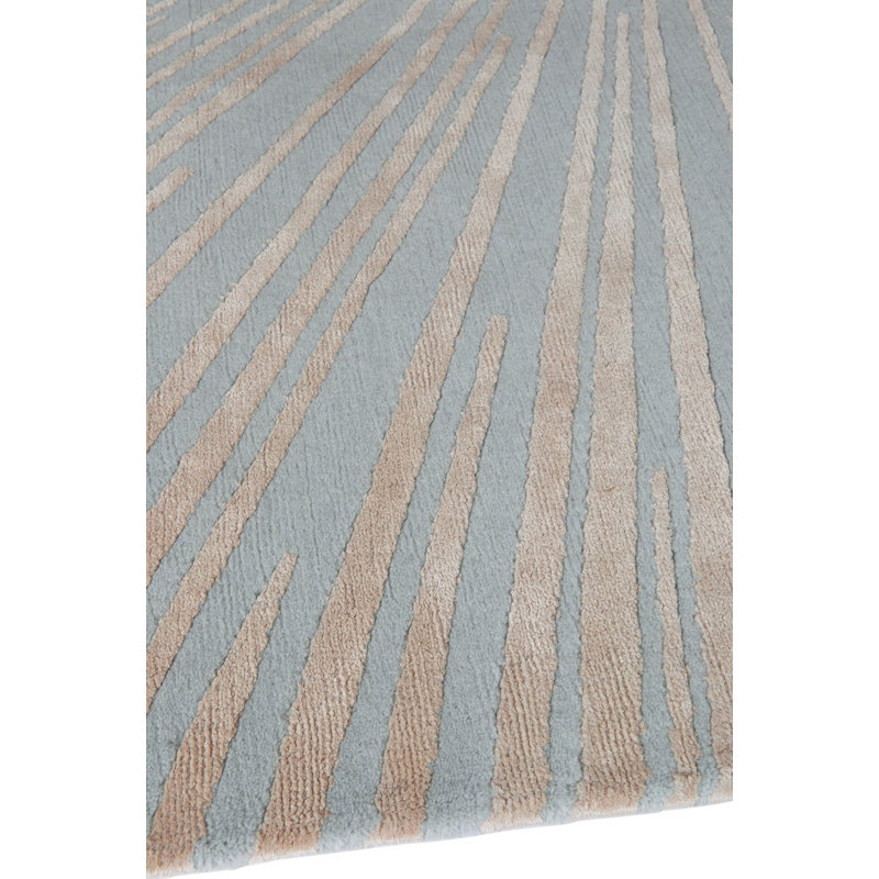 Winch Design Meridian Aqua Area Rug, Rectangle 9' x 12'