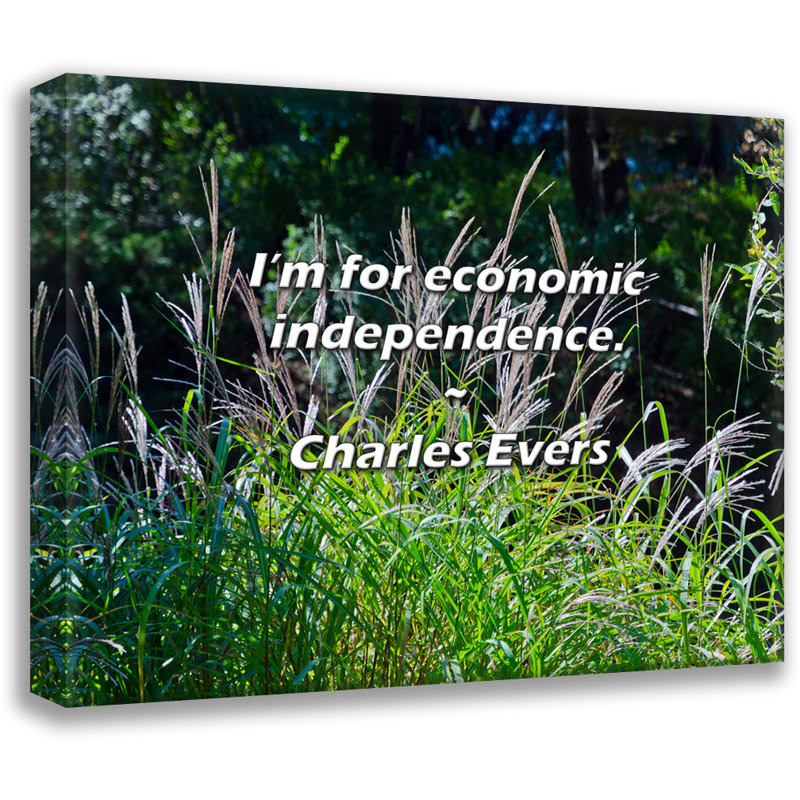 Citation de Charles Evers: Je suis pour l’indépendance économique.