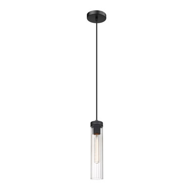 Luminaire suspendu cylindrique à 1 lumière Jense