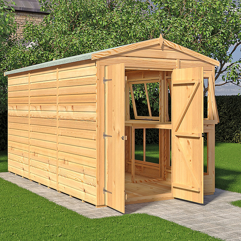 Shire Sun Hut Potting Shed 6 Ft X 12 Ft