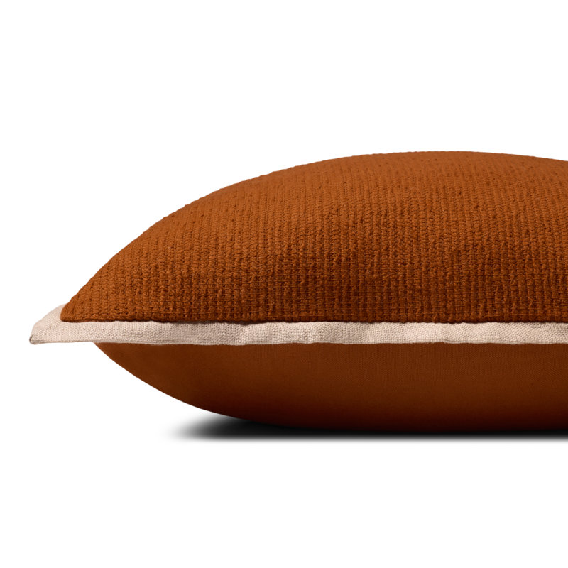 Housse de coussin décoratif rouille Loloi, Orange