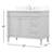 Readington 42'' Single Bathroom Vanity with Engineered Marble Top-1351306301-1411083712