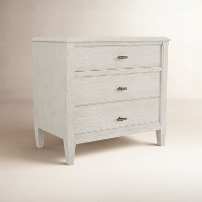 Ashwell 3-Drawer Oak Nightstand