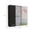 Kenya Medicine Cabinet, Mirror, Double Door, Four Interior Shelves-1492479007