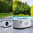 Portable inflatable Oval Ice Bath Cold Plunge Tub with Chiller and Heater-99088474
