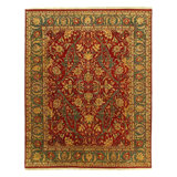Oriental Area Rug in Red