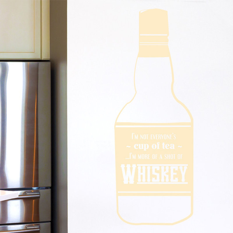 Food & Beverage Wall Decal, Beige