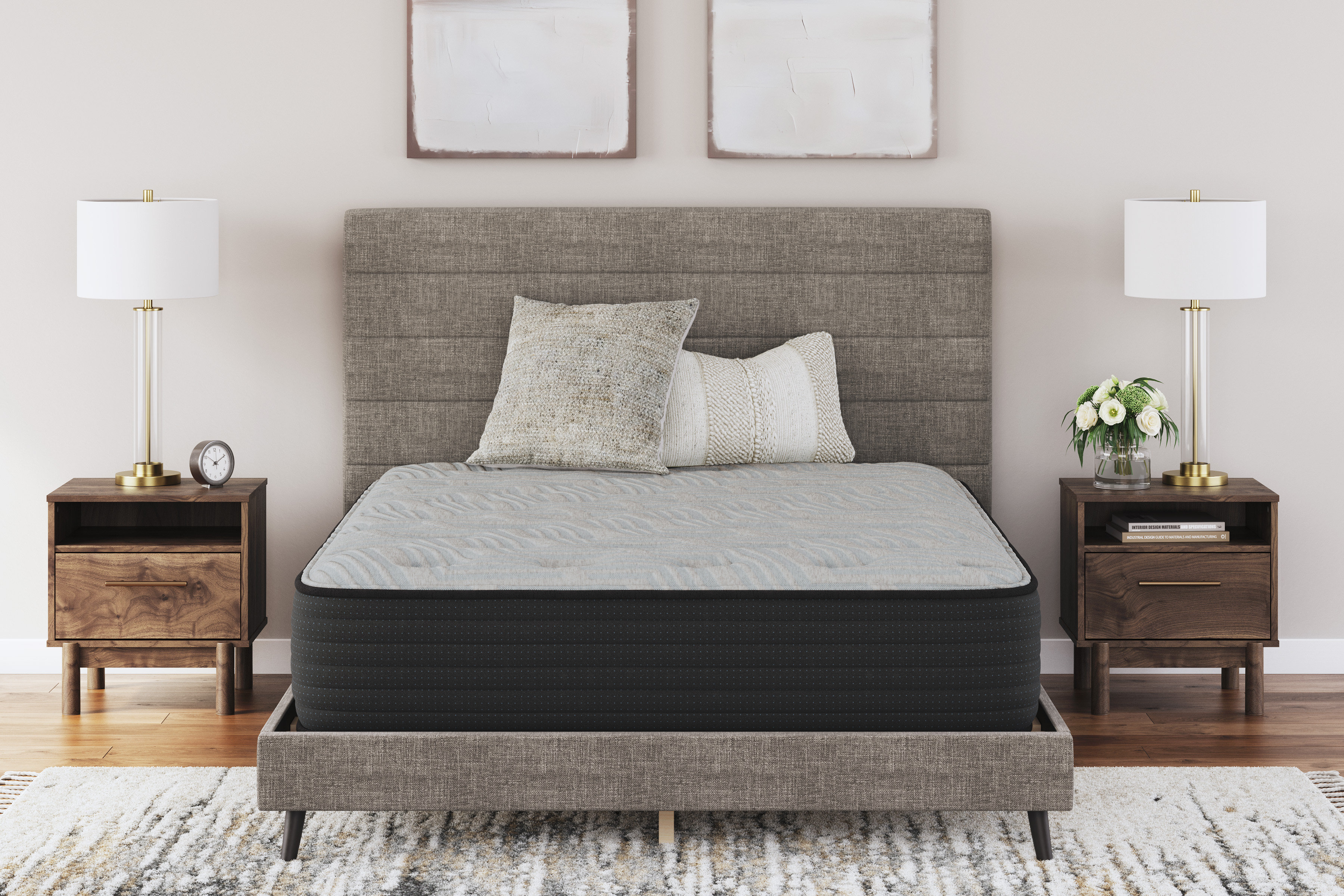 Signature Design by Ashley Palisades Plush California King Mattress ...