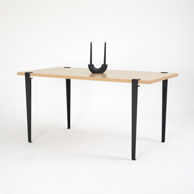 Table repas, Beige, H 29,48 po x L 29,48 po x l 58,95 po, Brun