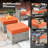 Luebbert 5 - Person Patio Conversation Set with Cushions-1656471596-1656471569