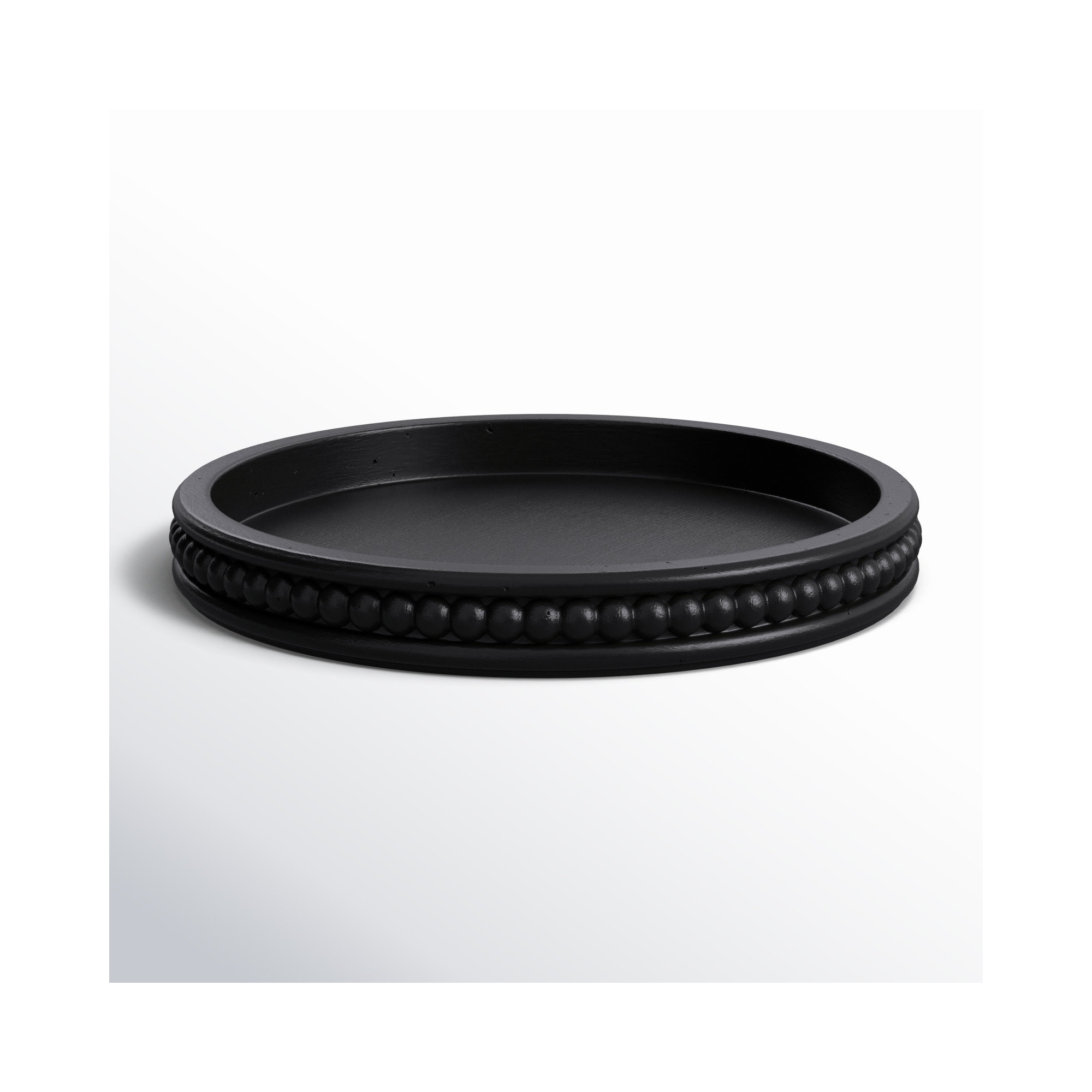 Alberts Wood Tray, Black