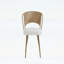 Wicker Side Chair - 2-Piece Set - with Metal Legs,and Wing-Back Design for Comfortable Seating-570918162
