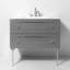 Alma 36.25" Wall Mounted Single Bathroom Vanity with Top-472319451