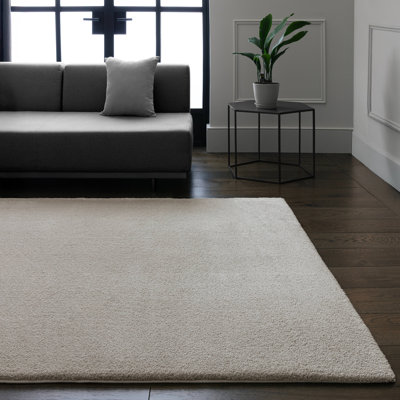 Symaya Cosy Shaggy Silver Area Rug