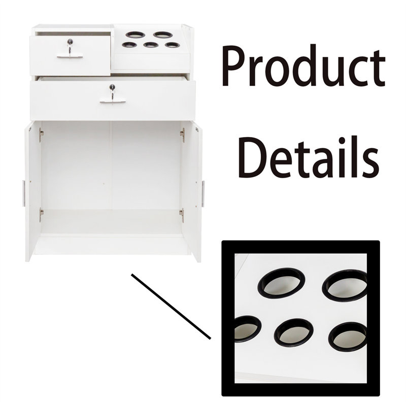 Makeup Organizer, White