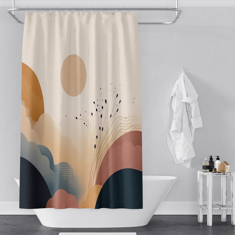 Rideau de douche Buckby, H 72 po x l 70 po