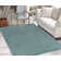 Esterly Shaggy Duck Egg Blue Rug