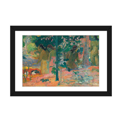 « the pour les salle de bain », reproduction sur toile