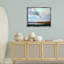 Egret Over Lake Shore Canvas Wall Art by D. Rust-169592373-169592372